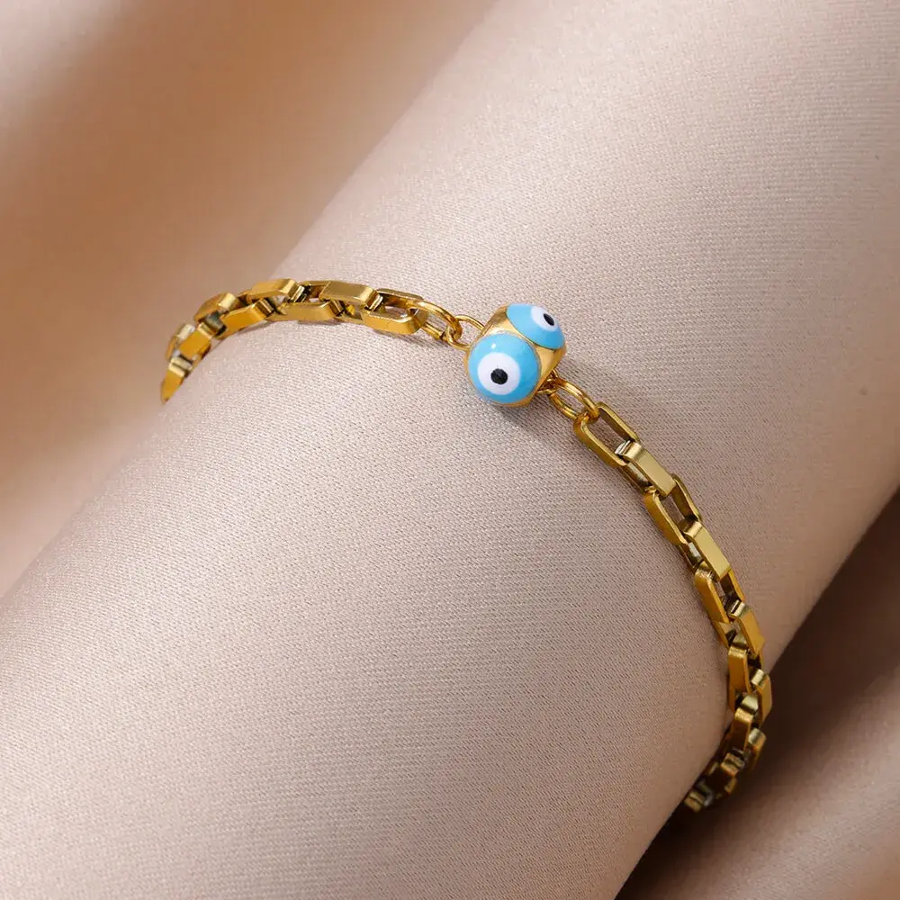 Evil Eye Chain Bracelet - FY0180